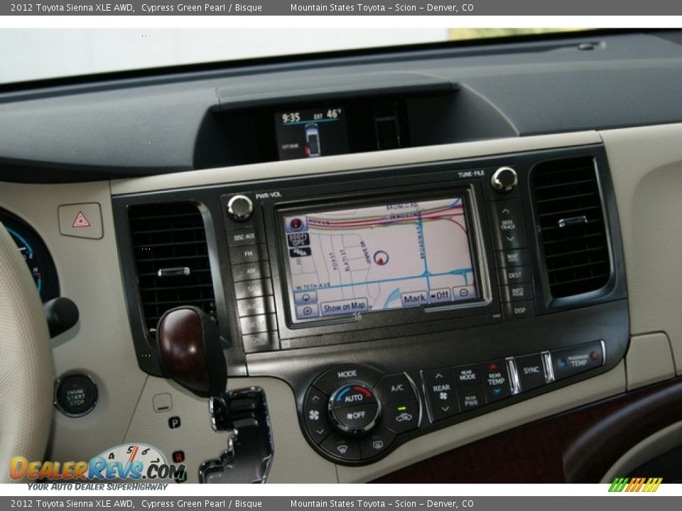 Navigation of 2012 Toyota Sienna XLE AWD Photo #14