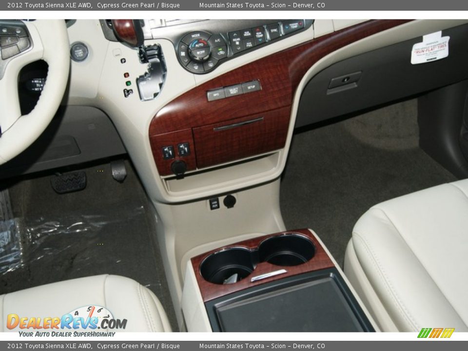 2012 Toyota Sienna XLE AWD Cypress Green Pearl / Bisque Photo #15