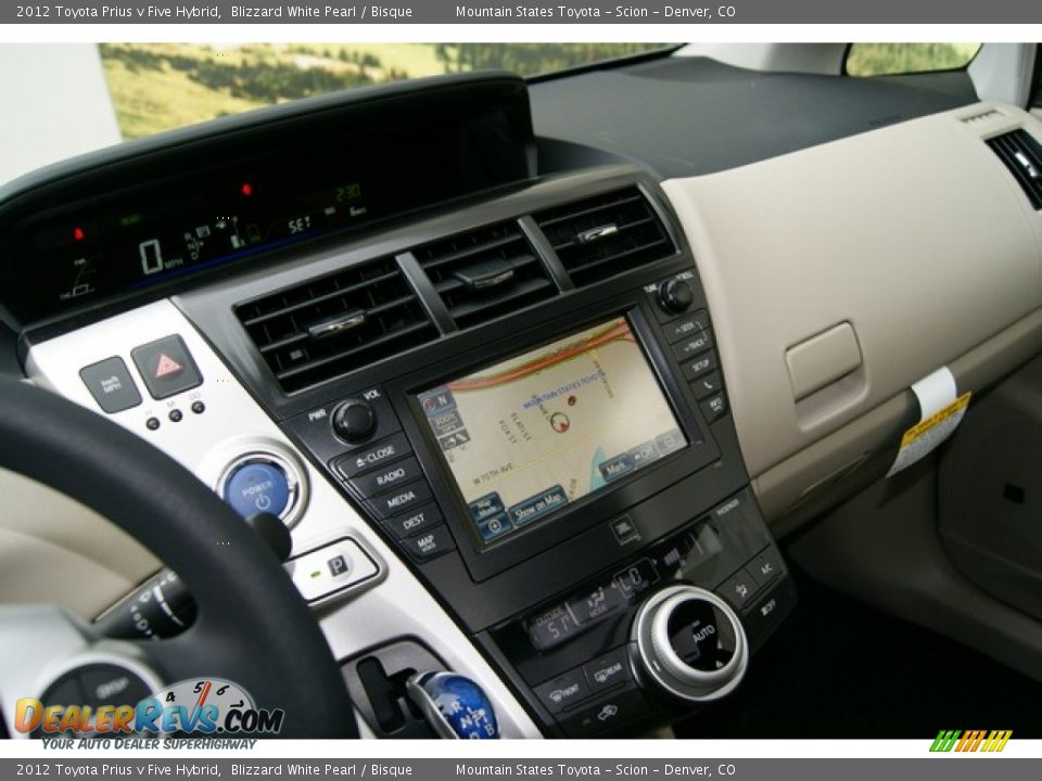 Navigation of 2012 Toyota Prius v Five Hybrid Photo #8