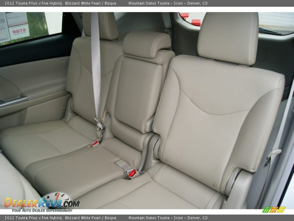 Bisque Interior - 2012 Toyota Prius v Five Hybrid Photo #13