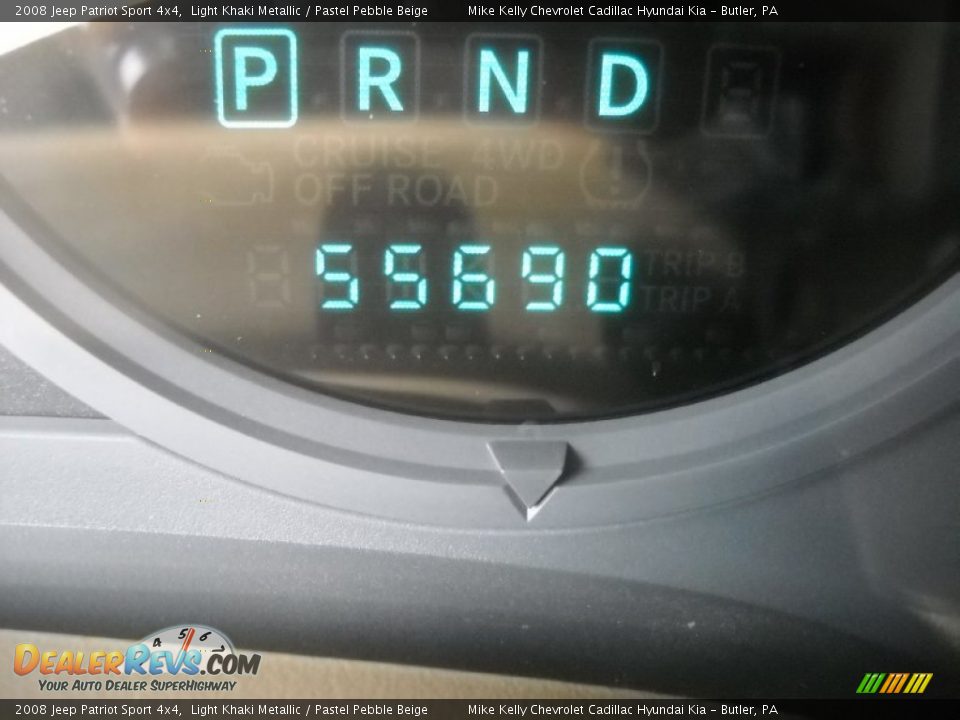 2008 Jeep Patriot Sport 4x4 Light Khaki Metallic / Pastel Pebble Beige Photo #20
