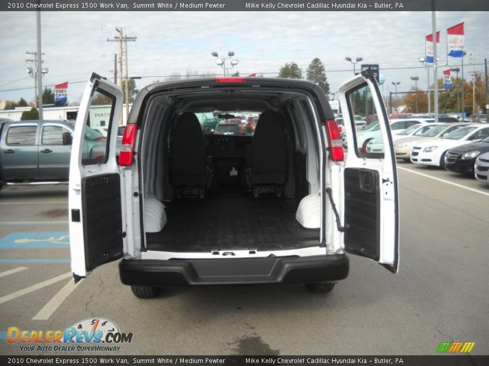 2010 Chevrolet Express 1500 Work Van Summit White / Medium Pewter Photo #4