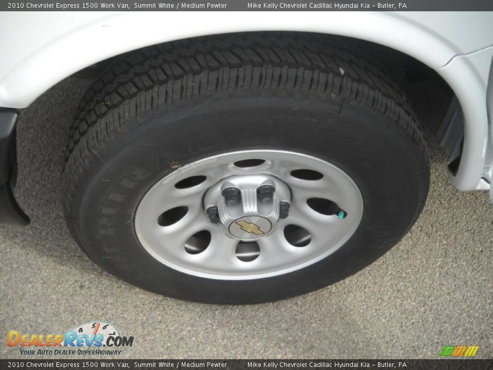 2010 Chevrolet Express 1500 Work Van Summit White / Medium Pewter Photo #15