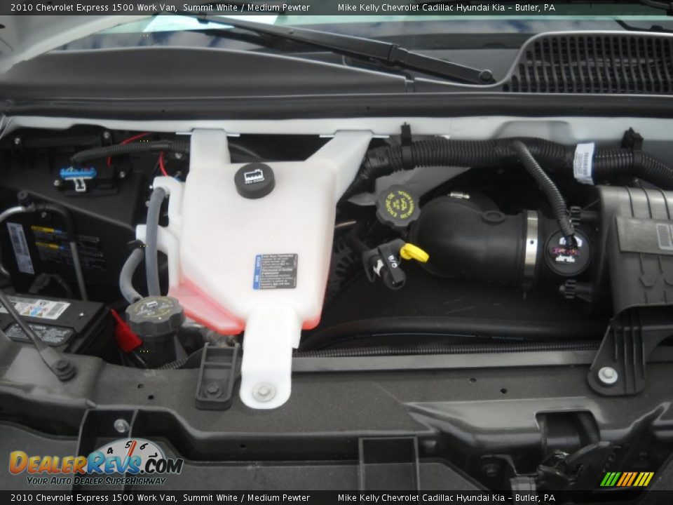 2010 Chevrolet Express 1500 Work Van Summit White / Medium Pewter Photo #16