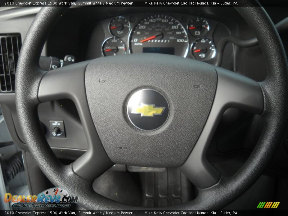 2010 Chevrolet Express 1500 Work Van Summit White / Medium Pewter Photo #19