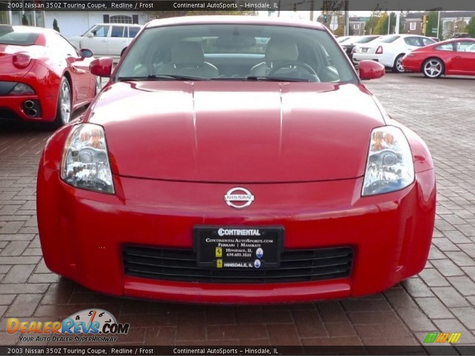 2003 Nissan 350Z Touring Coupe Redline / Frost Photo #3