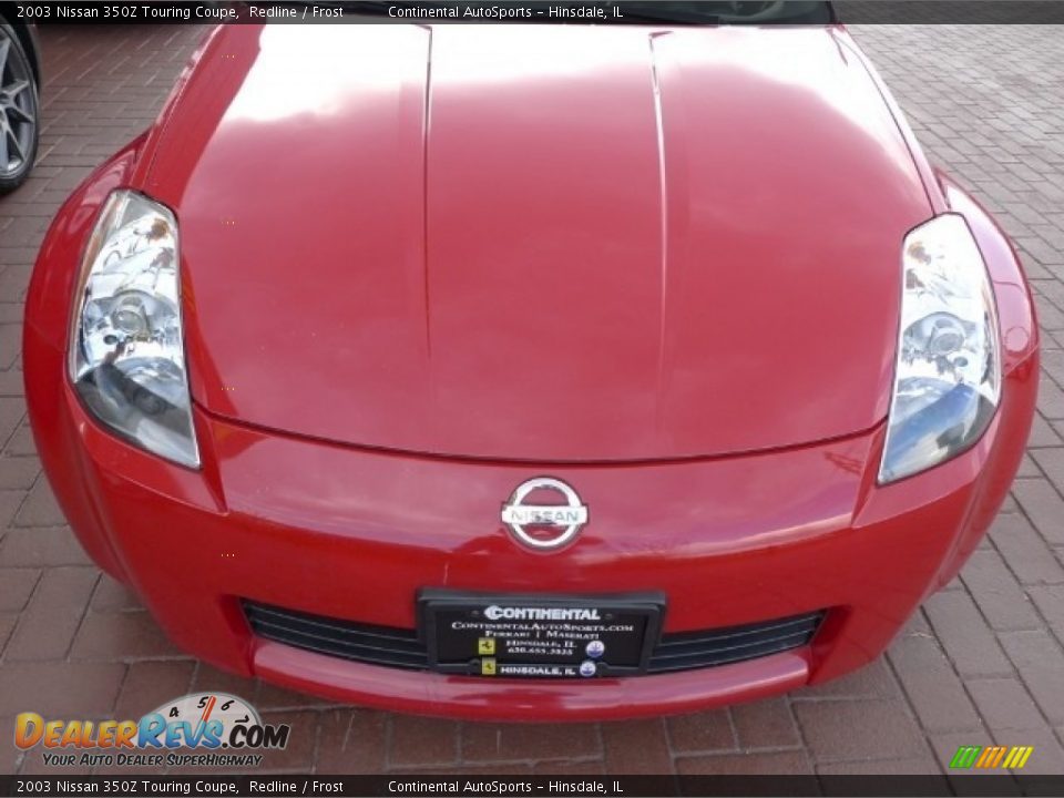 2003 Nissan 350Z Touring Coupe Redline / Frost Photo #4
