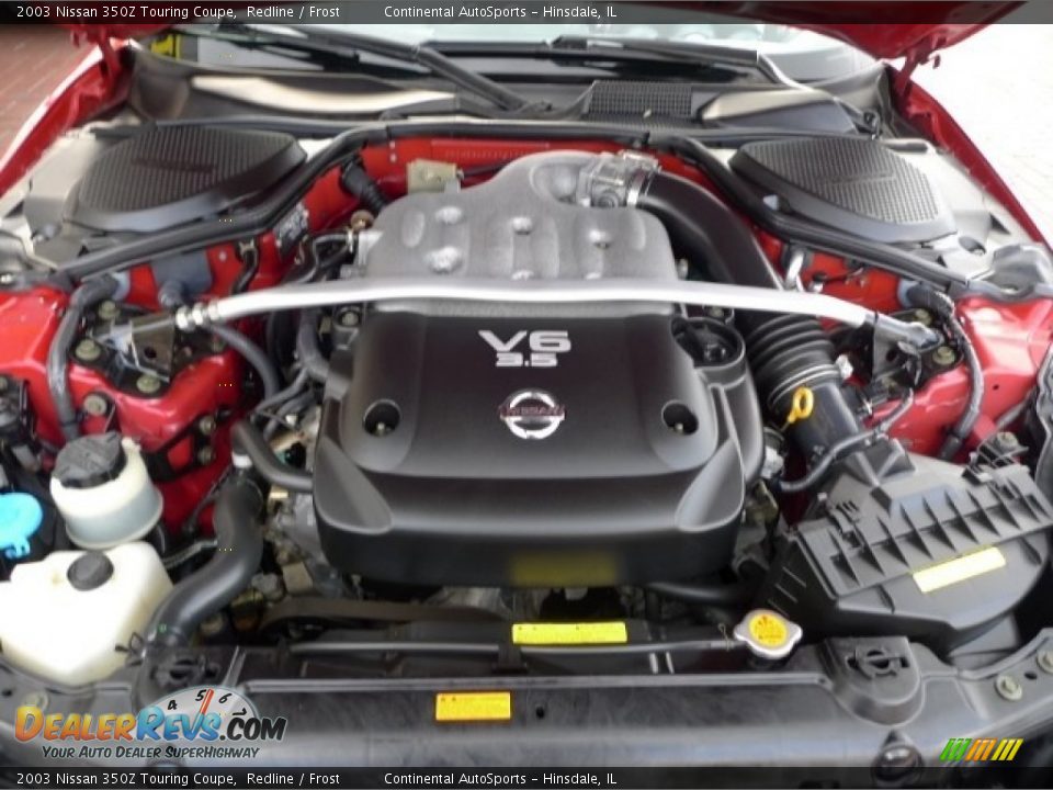 2003 Nissan 350Z Touring Coupe 3.5 Liter DOHC 24 Valve V6 Engine Photo #5