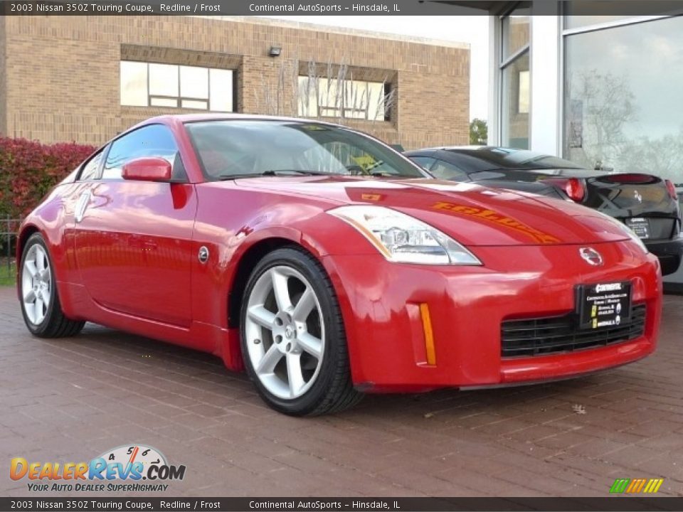 Front 3/4 View of 2003 Nissan 350Z Touring Coupe Photo #6