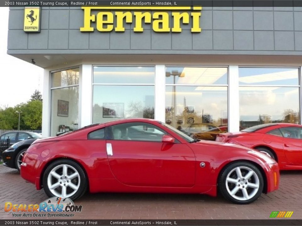 2003 Nissan 350Z Touring Coupe Redline / Frost Photo #7