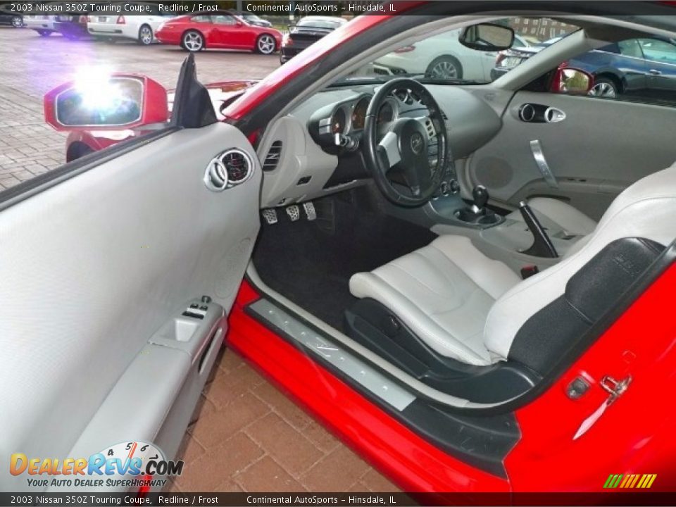 Frost Interior - 2003 Nissan 350Z Touring Coupe Photo #13