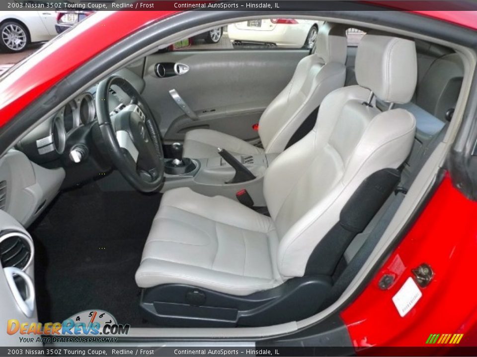 Frost Interior - 2003 Nissan 350Z Touring Coupe Photo #14