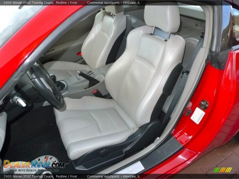 2003 Nissan 350Z Touring Coupe Redline / Frost Photo #15