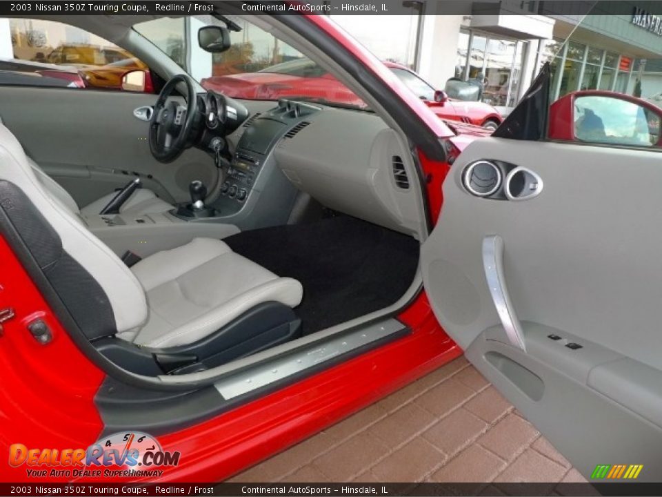 2003 Nissan 350Z Touring Coupe Redline / Frost Photo #24