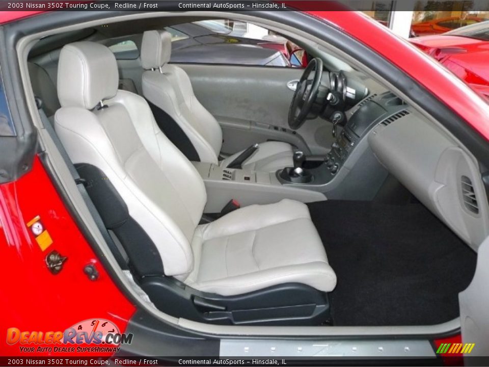 2003 Nissan 350Z Touring Coupe Redline / Frost Photo #25