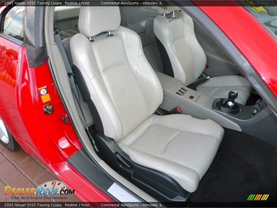 2003 Nissan 350Z Touring Coupe Redline / Frost Photo #26
