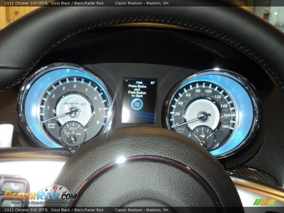 2012 Chrysler 300 SRT8 Gauges Photo #12