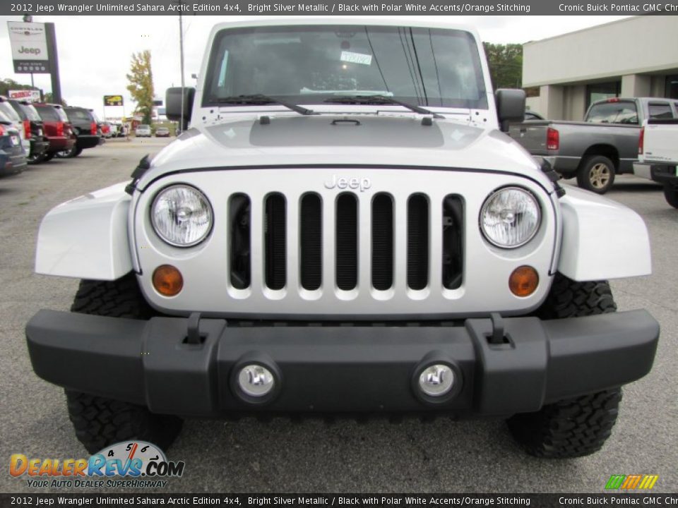 Bright Silver Metallic 2012 Jeep Wrangler Unlimited Sahara Arctic Edition 4x4 Photo #2