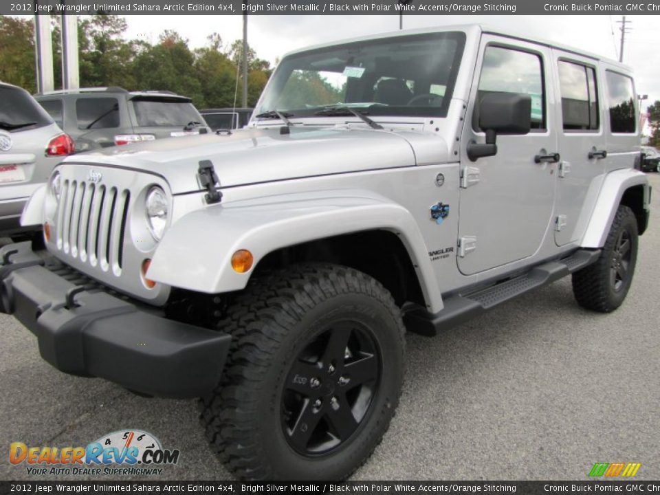 Front 3/4 View of 2012 Jeep Wrangler Unlimited Sahara Arctic Edition 4x4 Photo #3