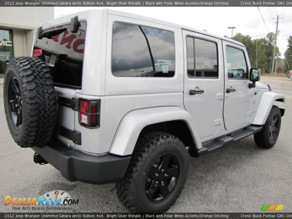 Bright Silver Metallic 2012 Jeep Wrangler Unlimited Sahara Arctic Edition 4x4 Photo #7