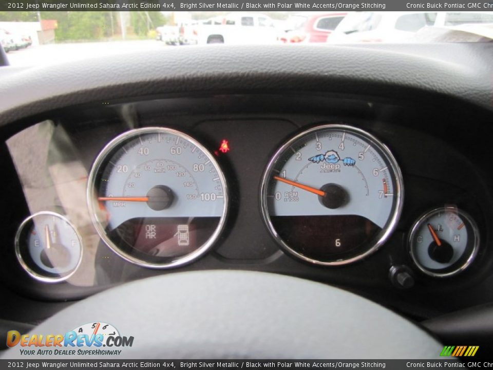 2012 Jeep Wrangler Unlimited Sahara Arctic Edition 4x4 Gauges Photo #18