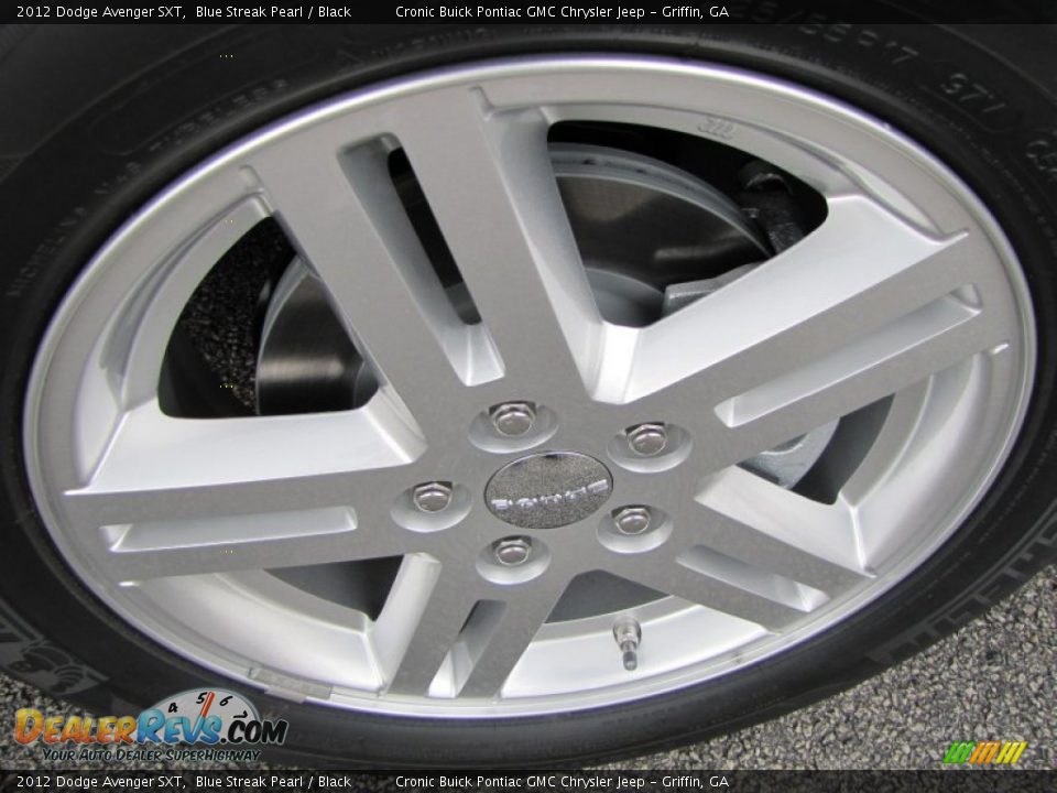 2012 Dodge Avenger SXT Blue Streak Pearl / Black Photo #9