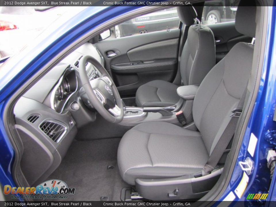 2012 Dodge Avenger SXT Blue Streak Pearl / Black Photo #11