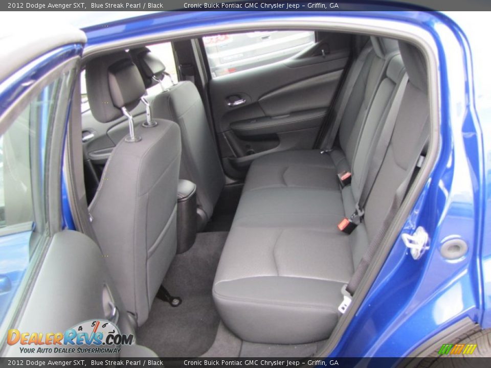 2012 Dodge Avenger SXT Blue Streak Pearl / Black Photo #12