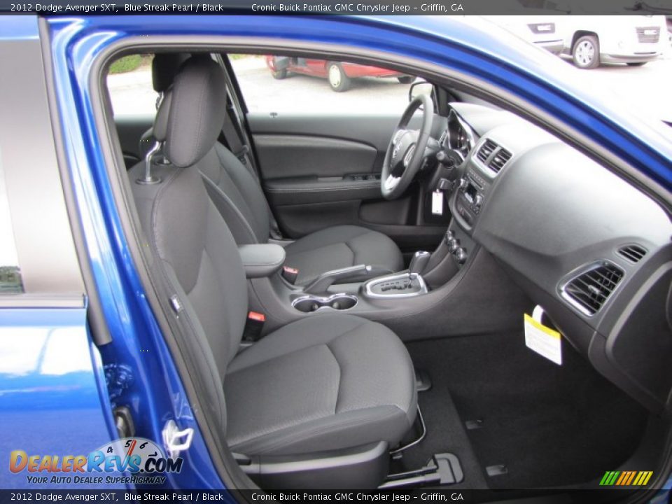 2012 Dodge Avenger SXT Blue Streak Pearl / Black Photo #13