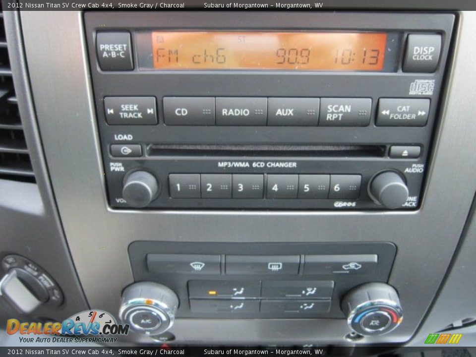 Audio System of 2012 Nissan Titan SV Crew Cab 4x4 Photo #19