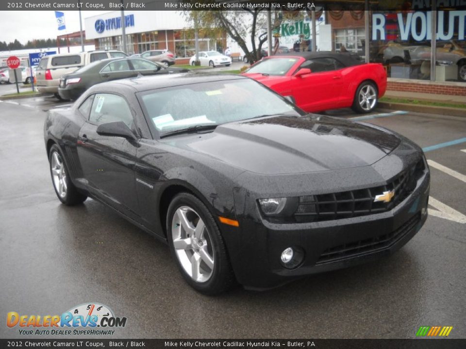 2012 Chevrolet Camaro LT Coupe Black / Black Photo #1