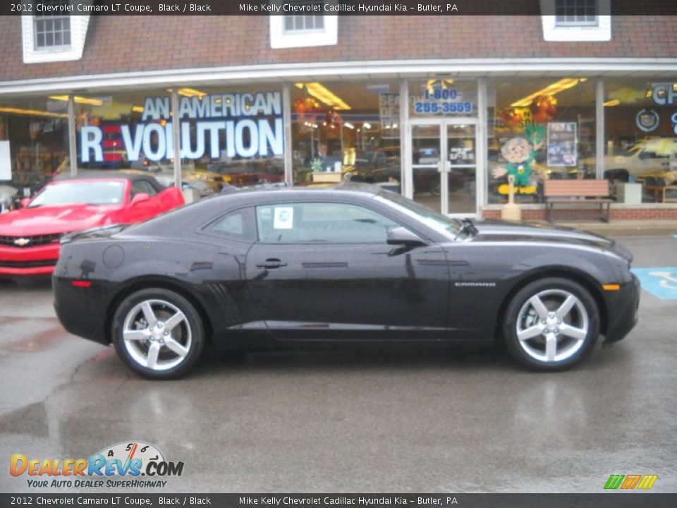 2012 Chevrolet Camaro LT Coupe Black / Black Photo #2