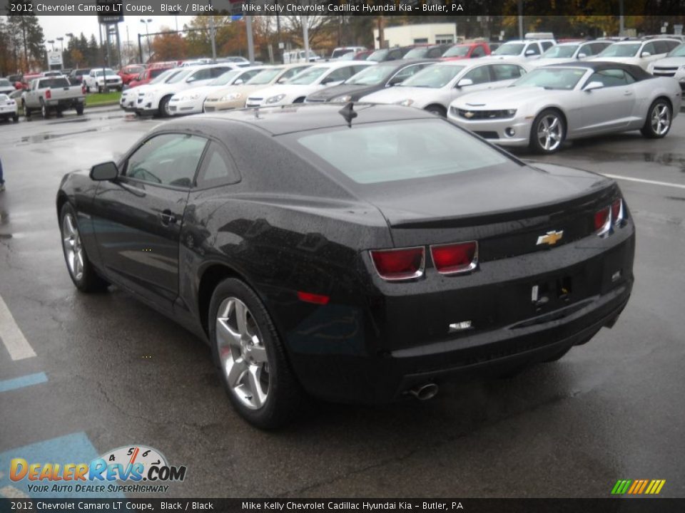 2012 Chevrolet Camaro LT Coupe Black / Black Photo #5