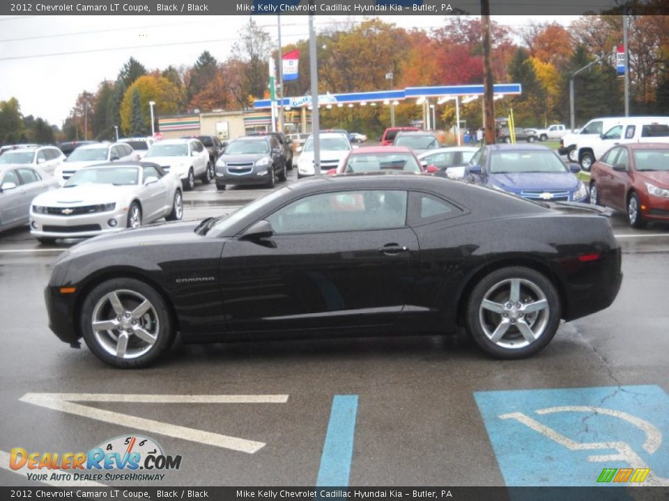 2012 Chevrolet Camaro LT Coupe Black / Black Photo #6