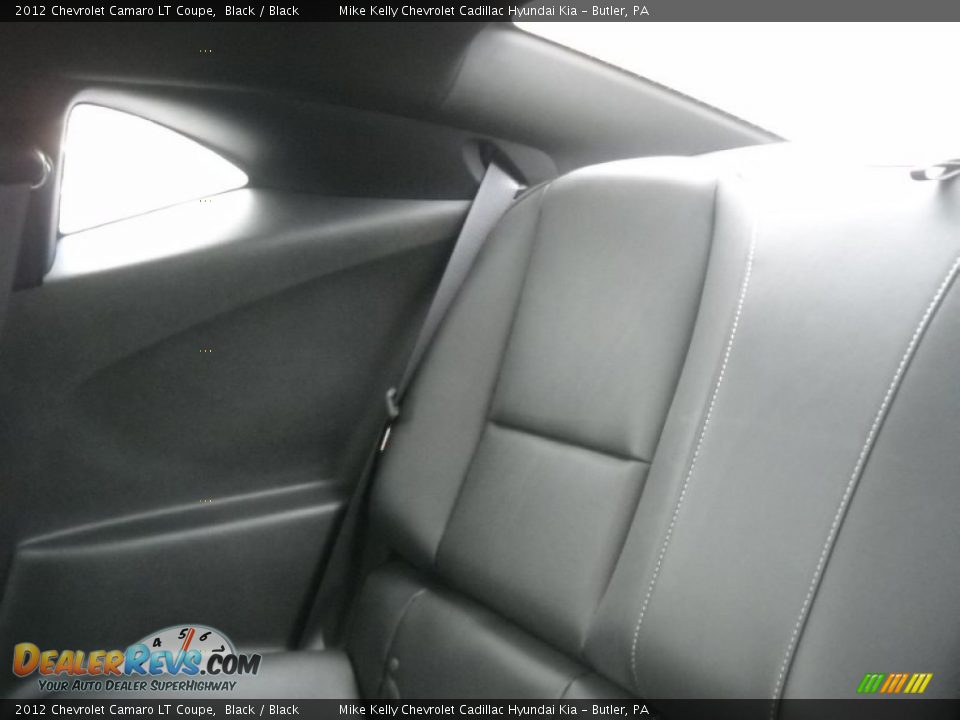 2012 Chevrolet Camaro LT Coupe Black / Black Photo #13