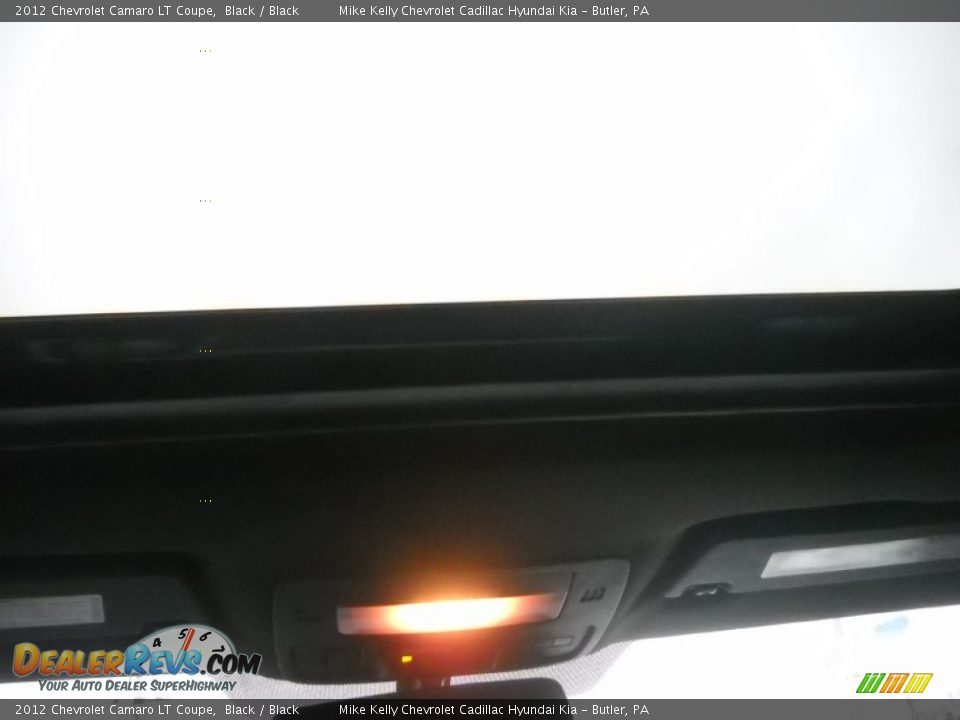 2012 Chevrolet Camaro LT Coupe Black / Black Photo #14
