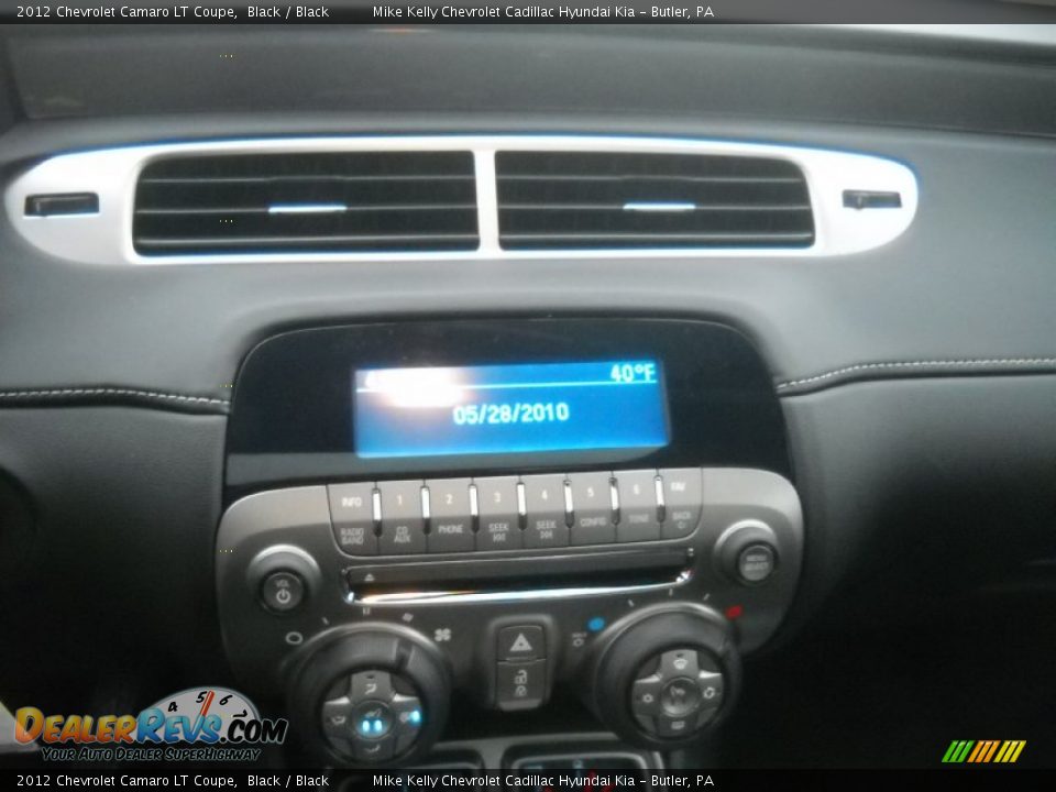 2012 Chevrolet Camaro LT Coupe Black / Black Photo #17