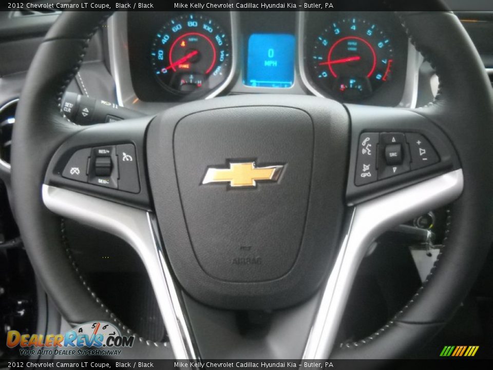 2012 Chevrolet Camaro LT Coupe Black / Black Photo #19