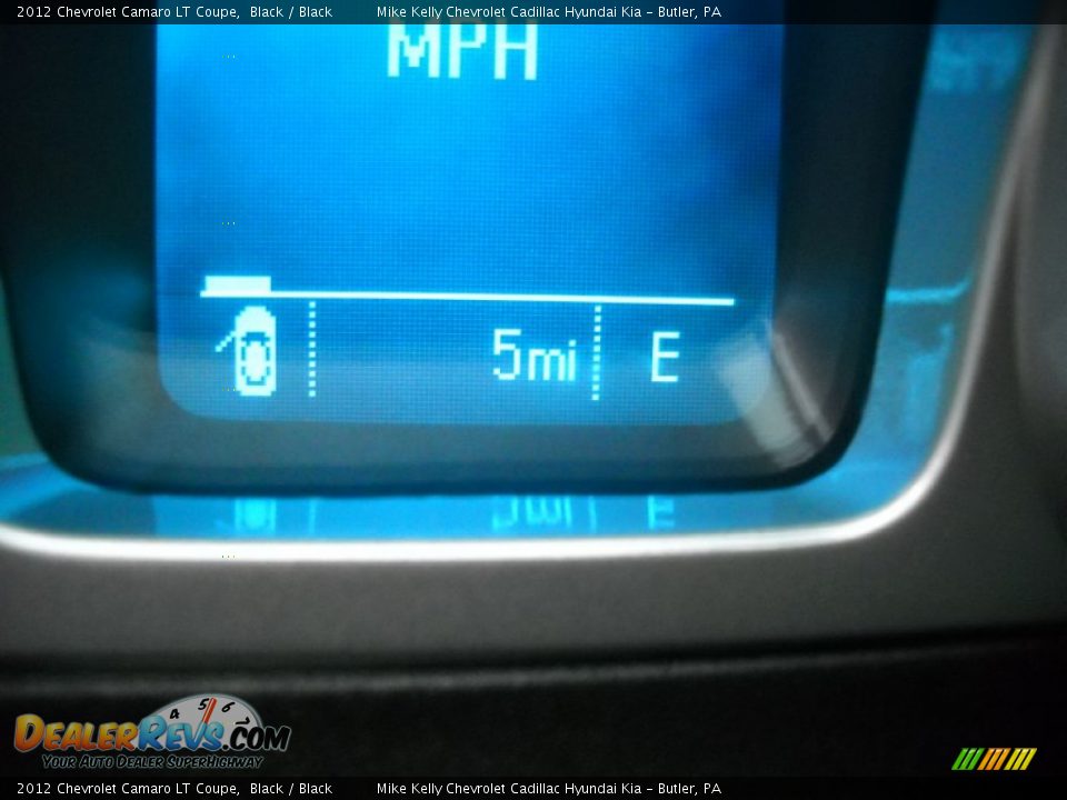 2012 Chevrolet Camaro LT Coupe Black / Black Photo #20