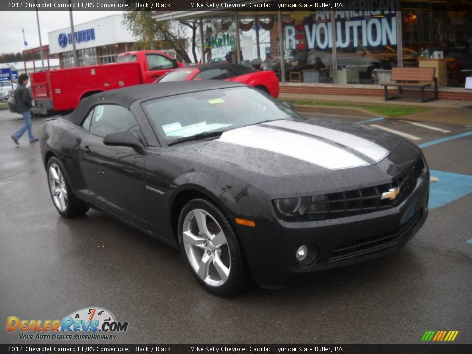 2012 Chevrolet Camaro LT/RS Convertible Black / Black Photo #1