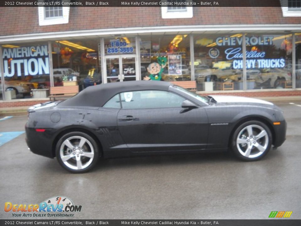 2012 Chevrolet Camaro LT/RS Convertible Black / Black Photo #2