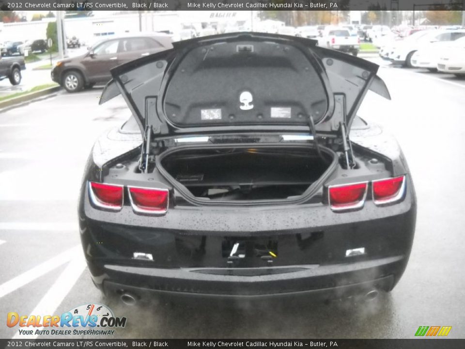 2012 Chevrolet Camaro LT/RS Convertible Black / Black Photo #4