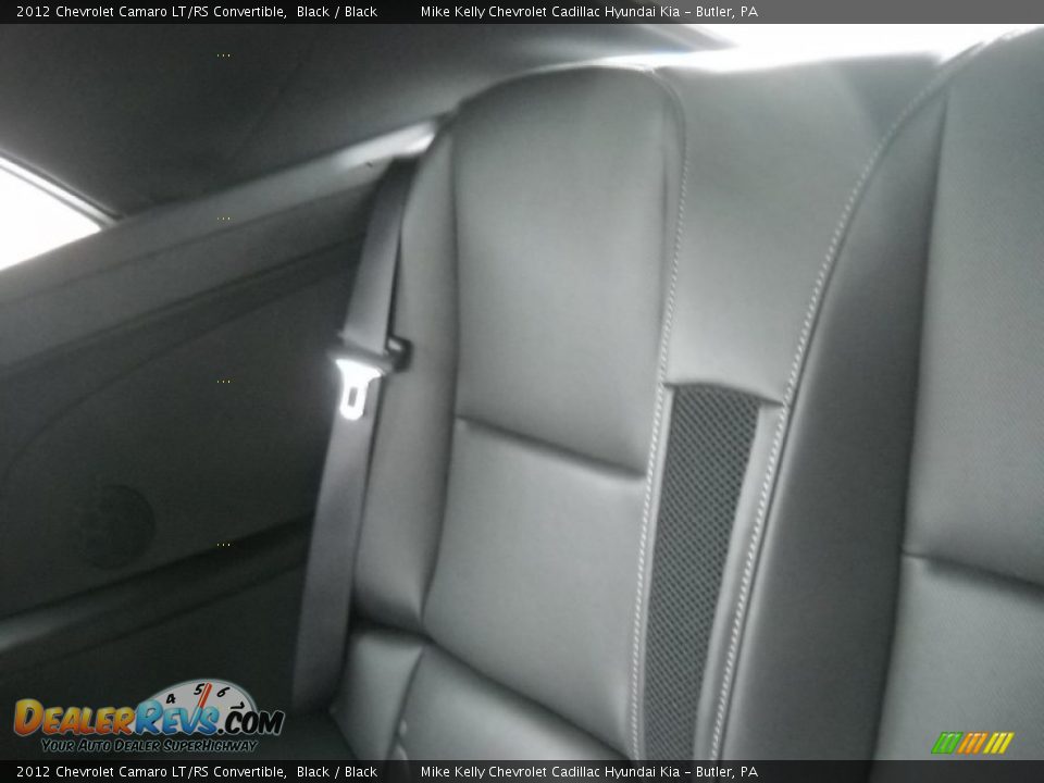 2012 Chevrolet Camaro LT/RS Convertible Black / Black Photo #13
