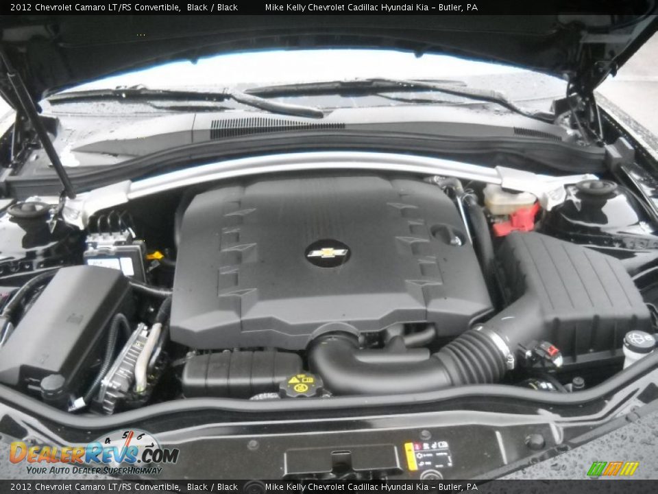 2012 Chevrolet Camaro LT/RS Convertible Black / Black Photo #15