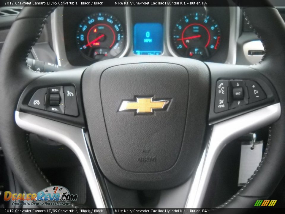 2012 Chevrolet Camaro LT/RS Convertible Black / Black Photo #19