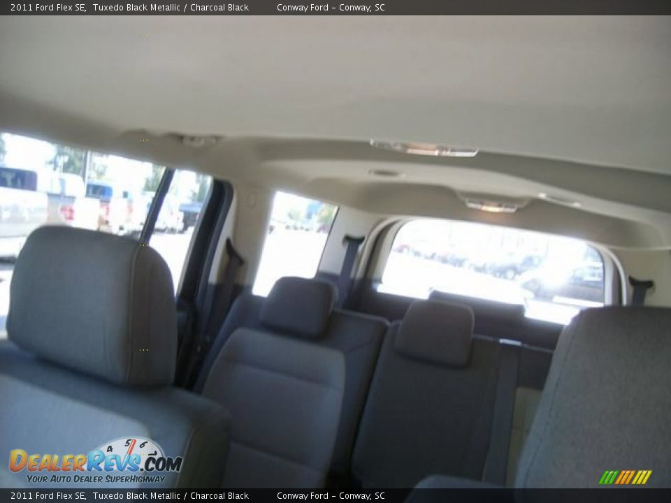 2011 Ford Flex SE Tuxedo Black Metallic / Charcoal Black Photo #29