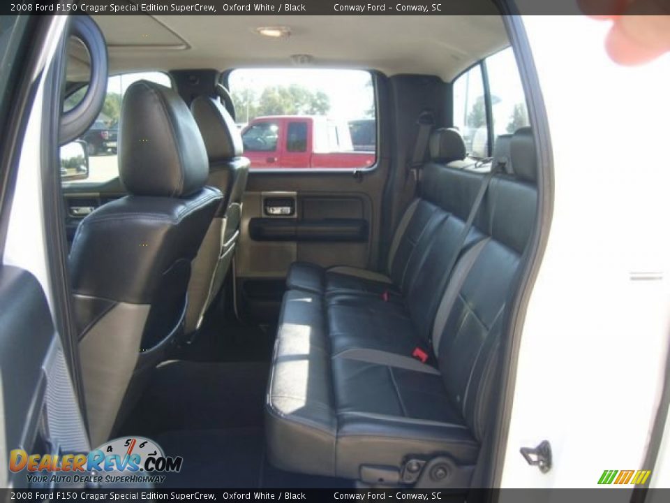 Black Interior - 2008 Ford F150 Cragar Special Edition SuperCrew Photo #12