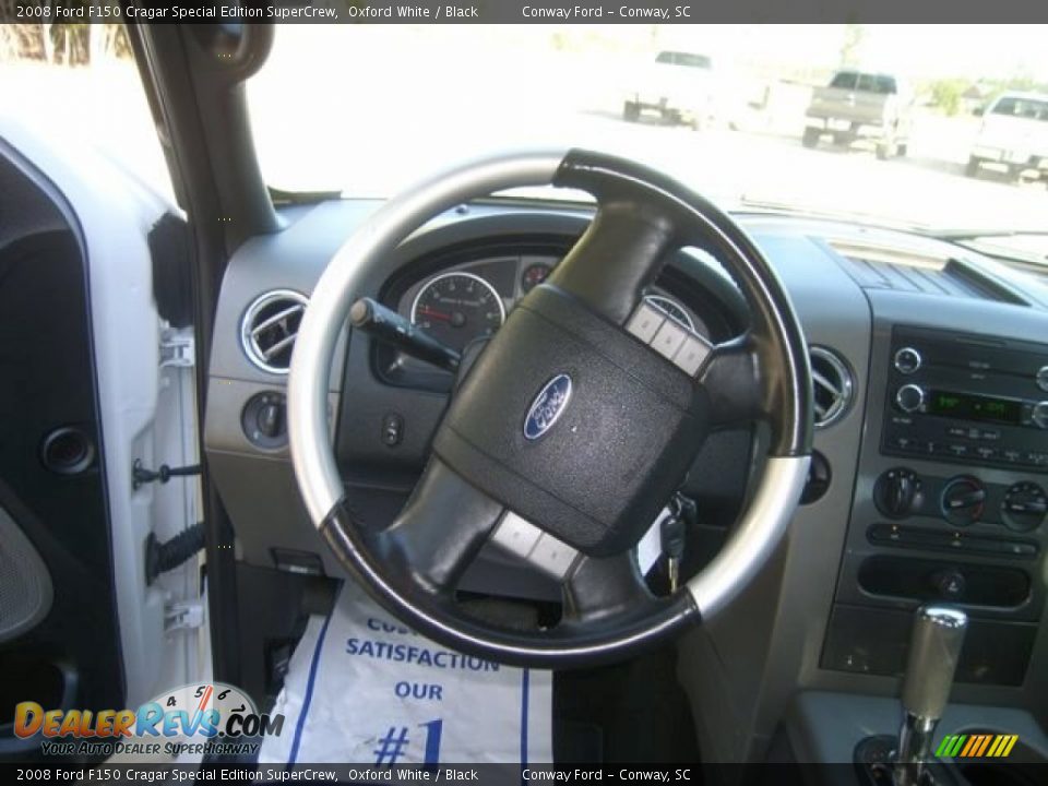 2008 Ford F150 Cragar Special Edition SuperCrew Steering Wheel Photo #13