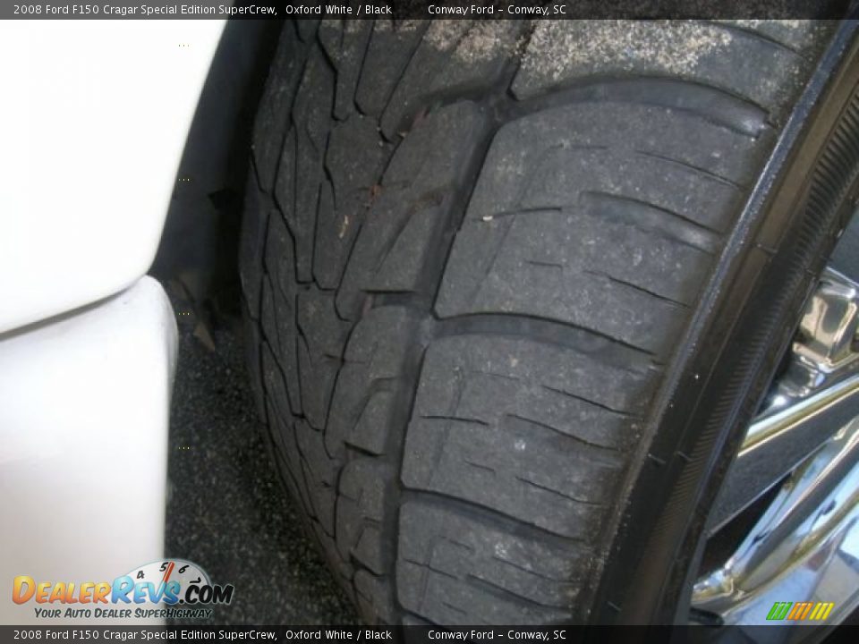 2008 Ford F150 Cragar Special Edition SuperCrew Oxford White / Black Photo #21