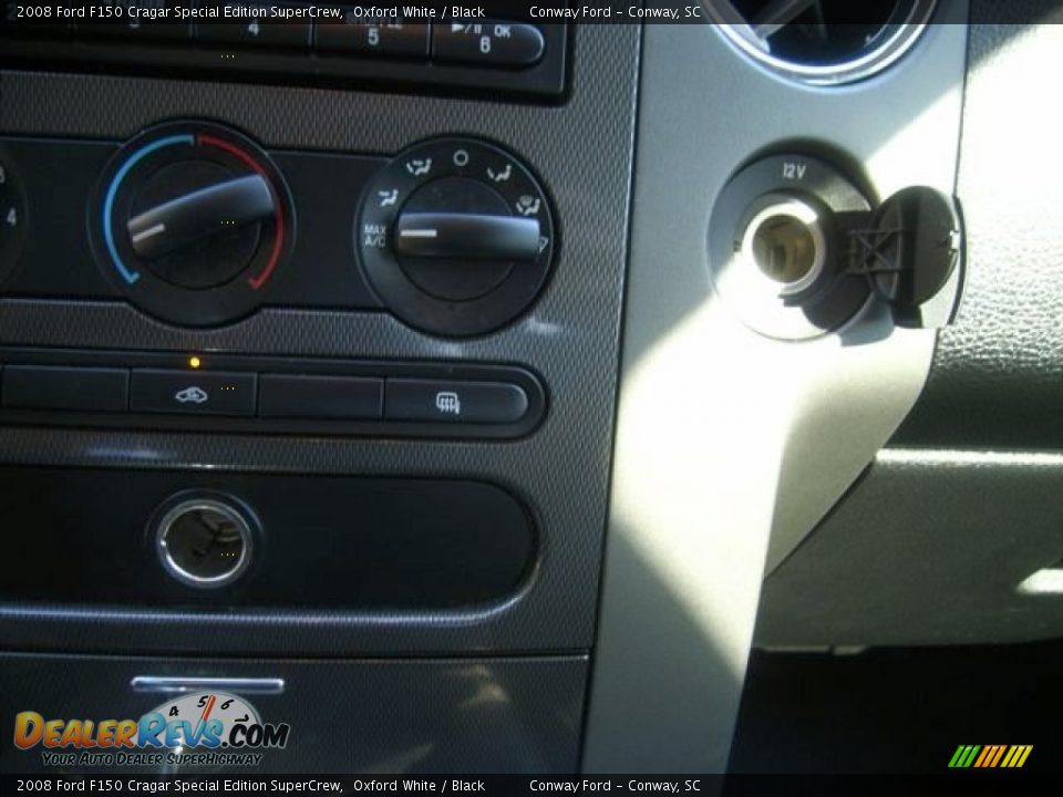2008 Ford F150 Cragar Special Edition SuperCrew Oxford White / Black Photo #28